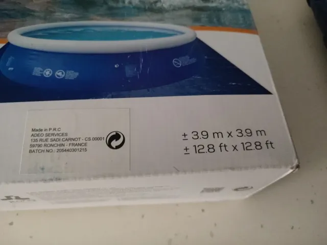 Protector suelo piscina Jrong material duradero