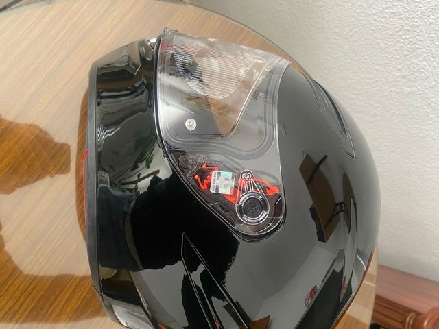 Casco AGV K1 Negro Brillo talla M (NUEVO)