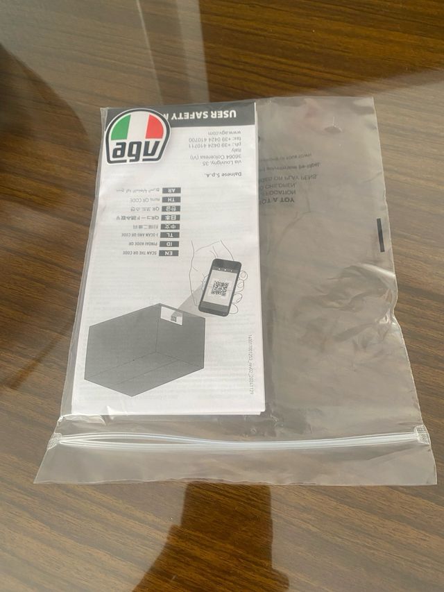 Casco AGV K1 Negro Brillo talla M (NUEVO)