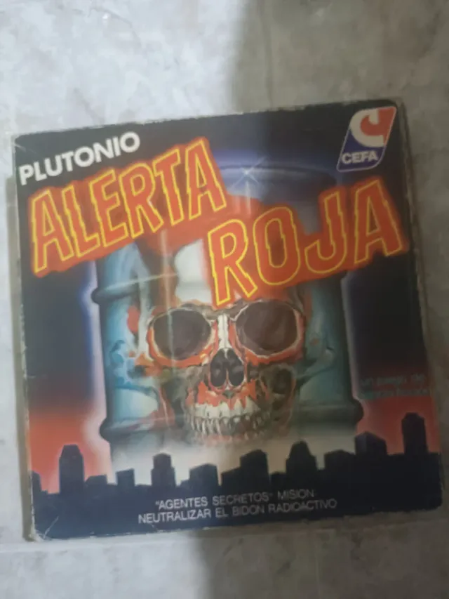 Alerta Roja Plutonio CEFA Juego