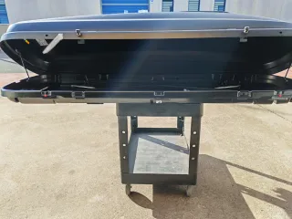 Baúl portaequipajes de techo negro