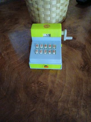 Caja Registradora Juguete Años 80