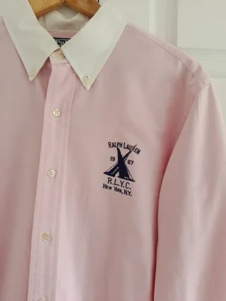 Camisa Polo Ralph Lauren Rosa