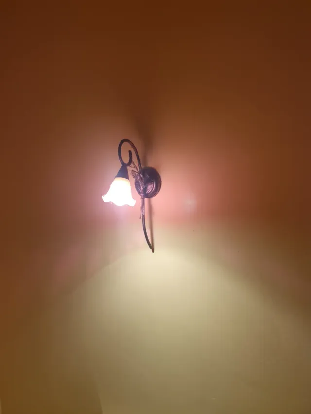 Apliques de pared rústicos (3 unidades)