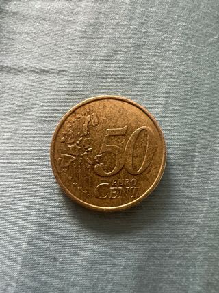 Moneda coleccionista 50 céntimos 2001 Sembradora