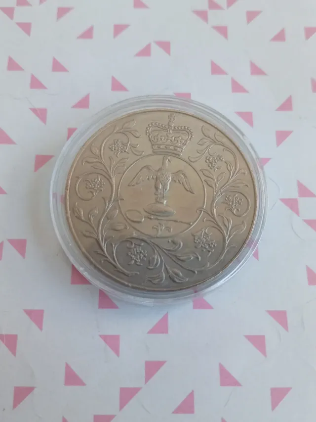 25 Peniques 1977 Jubileu Isabel II
