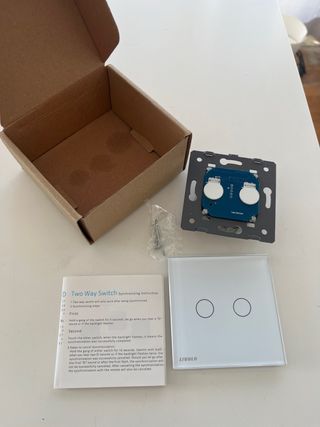 Interruptor Táctil Doble Livolo