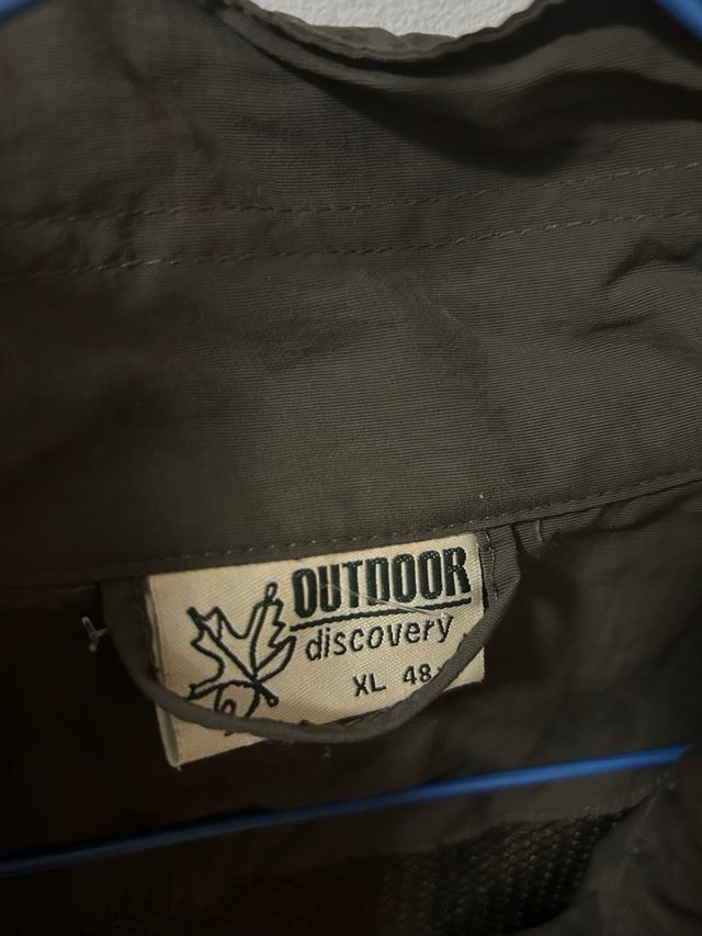 Chaleco verde militar