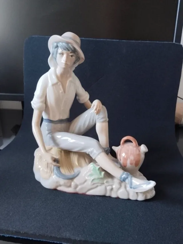 Figura Segador Casades Porcelana
