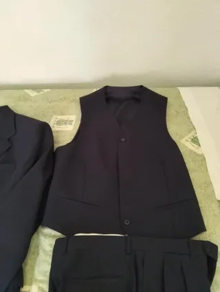Traje de chaqueta hombre negro