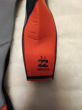 Traje una pieza Neopreno Niño Billabong Graphene