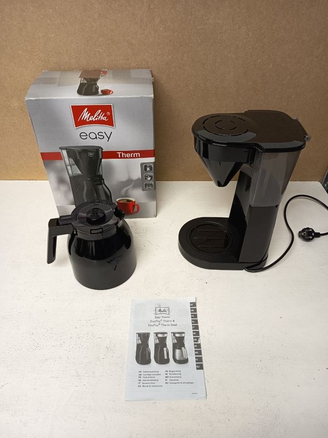 Cafetera Melitta Easy Therm Negra