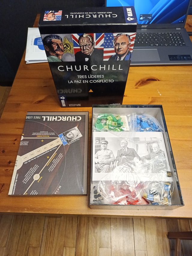 Churchill: Tres Líderes Juego de Mesa