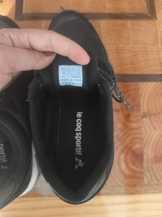 Deportivas negras talla 38