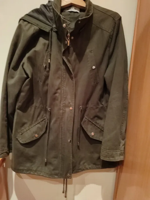 Parka de Otoño Verde