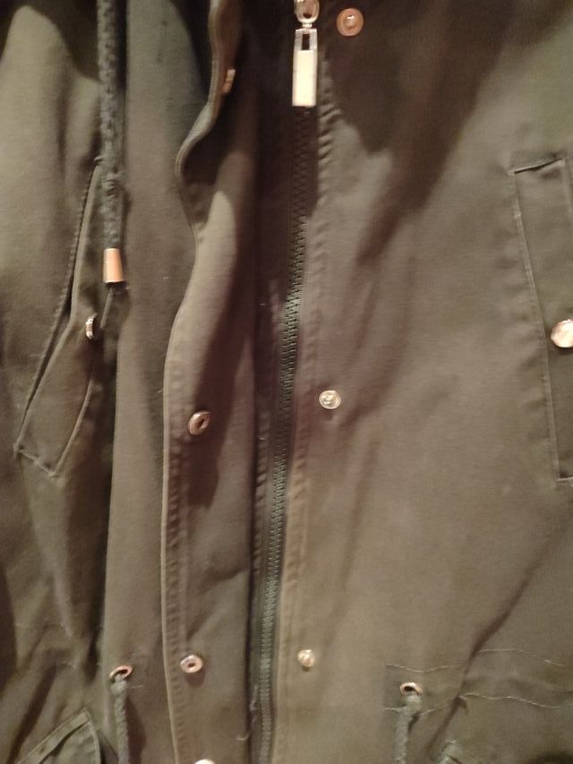 Parka de Otoño Verde