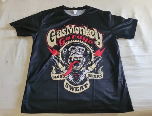 Camiseta Gas Monkey Garage Negra
