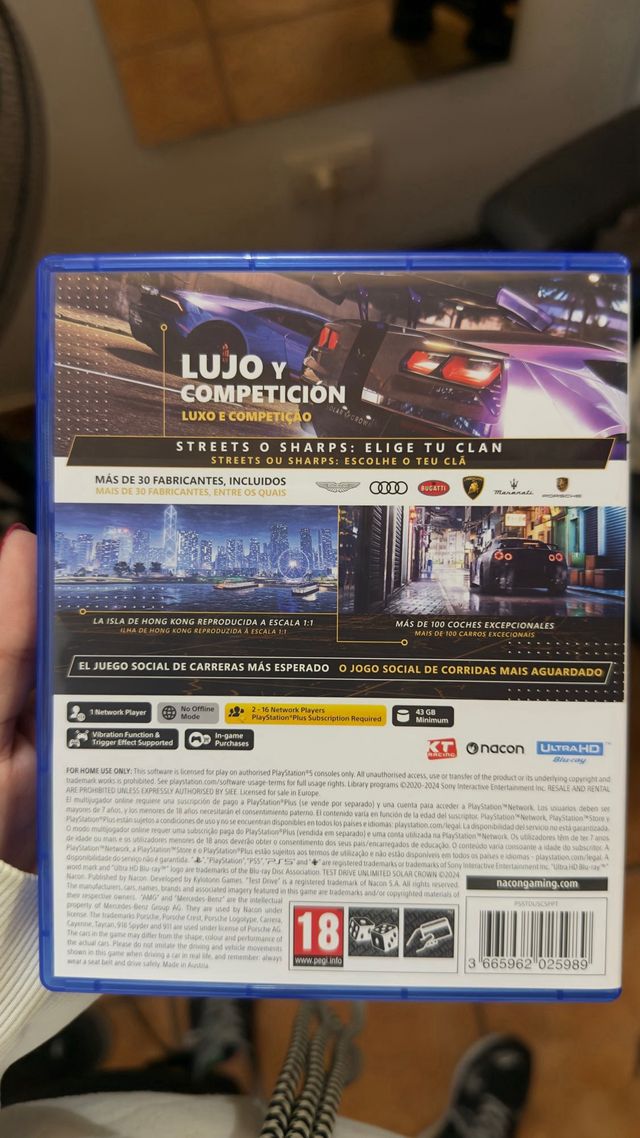 Juego PS5 Test Drive Unlimited Solar Crown