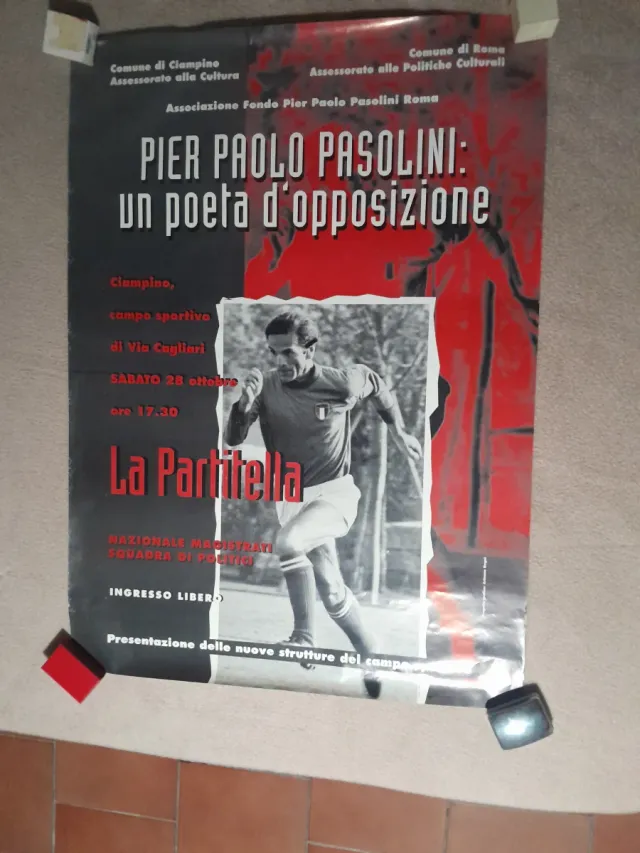 Poster di Pier Paolo Pasolini: Un poeta dell'opposizione