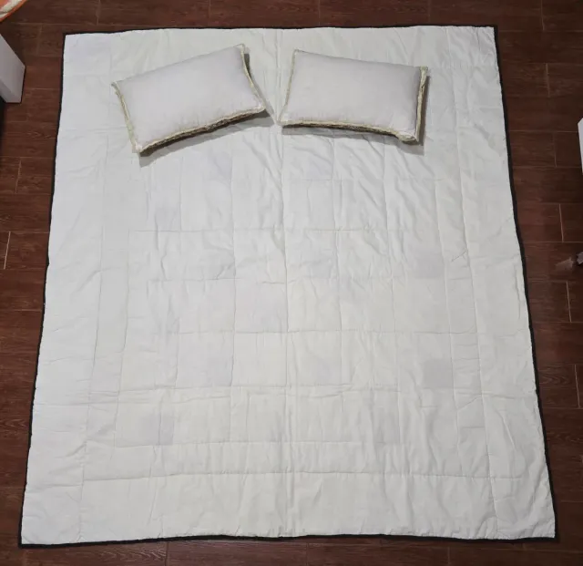 Colcha patchwork realizada a mano