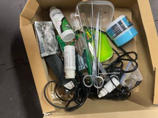 Accesorios para acuario: tijeras, pinzas, etc.