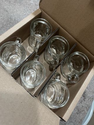 Set 6 Tazzine Vetro Nutella