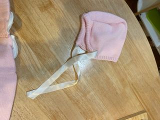 Conjunto punto niña rosa