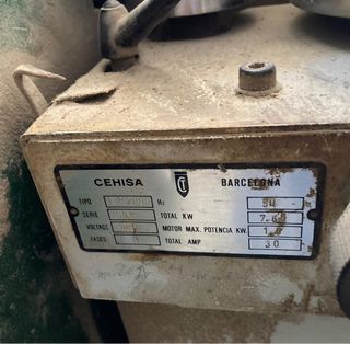 Chapadora de cantos Cehisa Serie 200 Mod. 203