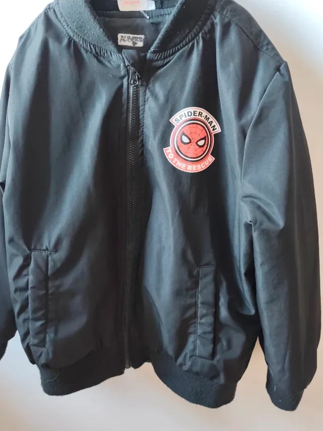 Chaqueta Spiderman Negra