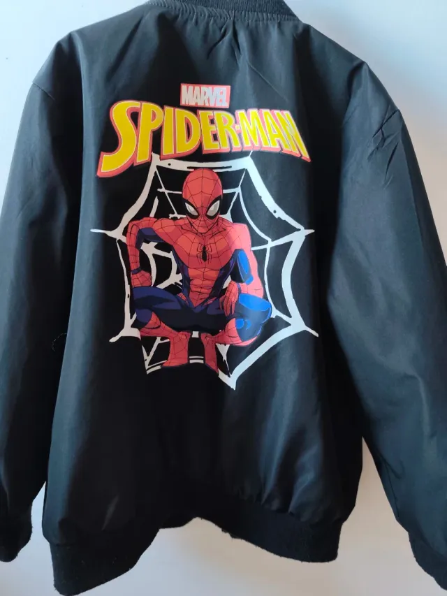 Chaqueta Spiderman Negra