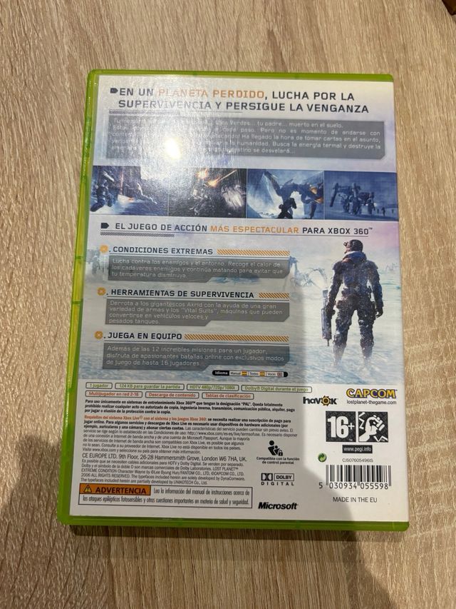 Lost Planet Xbox 360 Capcom