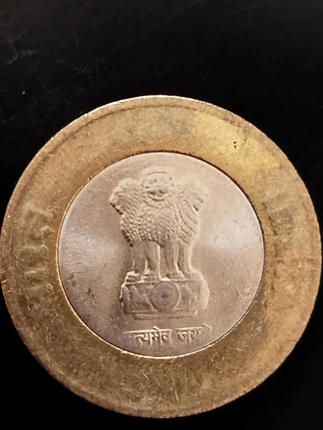 Moneta indiana da 10 rupie