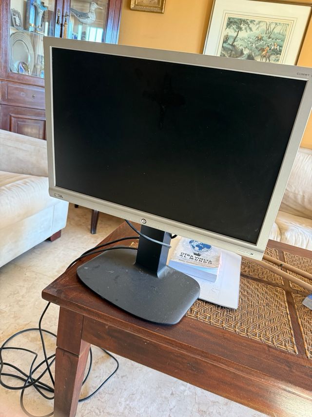 Monitor BenQ PC Plata y Negro