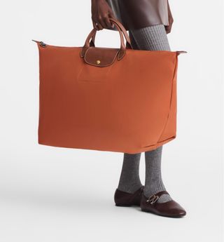Bolso Longchamp 48 horas Naranja
