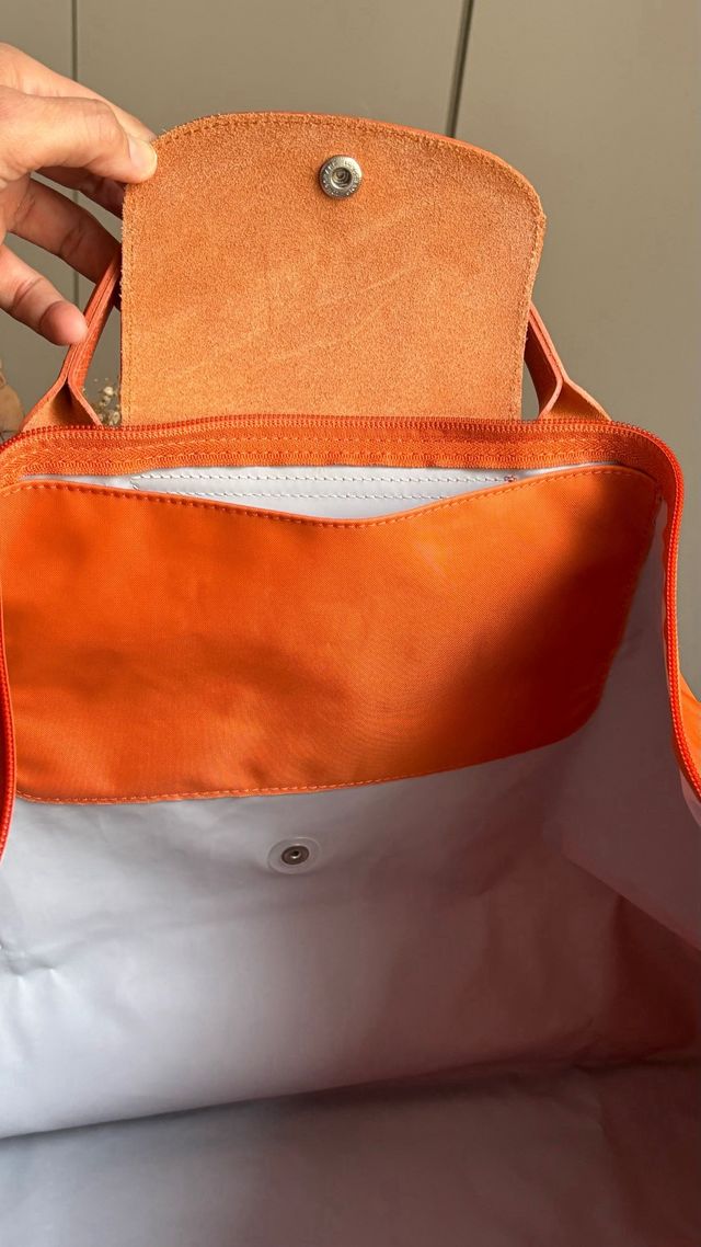 Bolso Longchamp 48 horas Naranja
