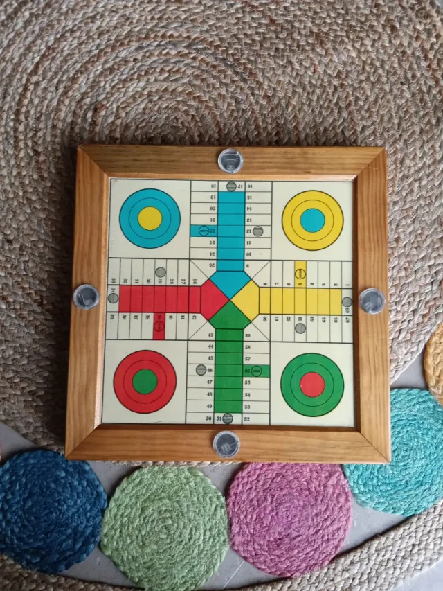 Tablero Parchís y Oca Artesanal