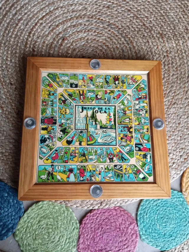 Tablero Parchís y Oca Artesanal