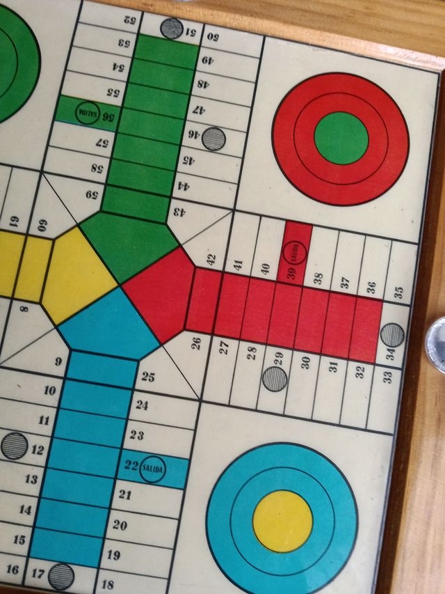 Tablero Parchís y Oca Artesanal