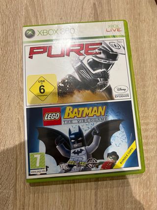 Pack Xbox 360: Pure y Lego Batman
