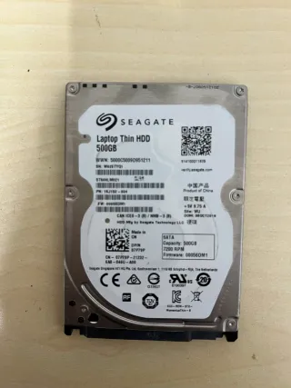Disco Duro Seagate 500GB Laptop Thin HDD