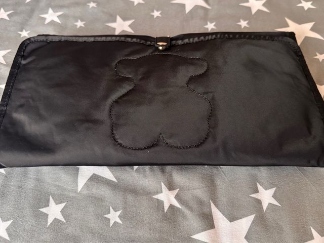 Cambiador de viaje Baby Tous negro