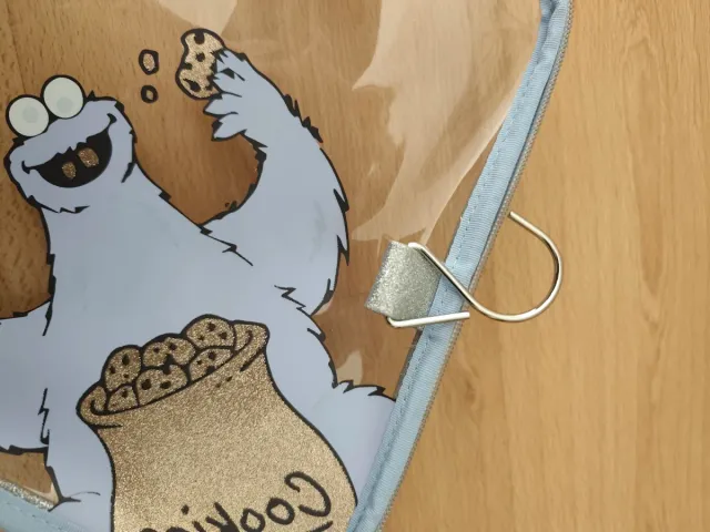 Neceser infantil azul con Cookie Monster