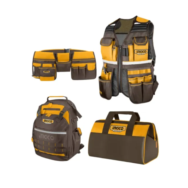 Kit Portaherramientas INGCO 4 en 1