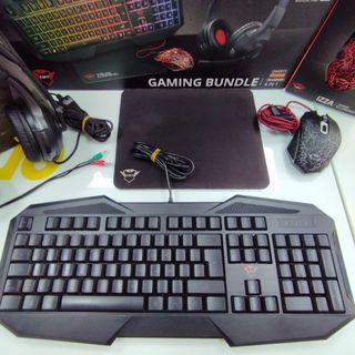 Kit Teclado Y Ratón Gaming Trust 4 In 1
