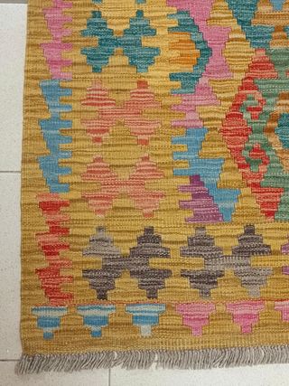 Tappeto Kilim Afghano 207x148 cm