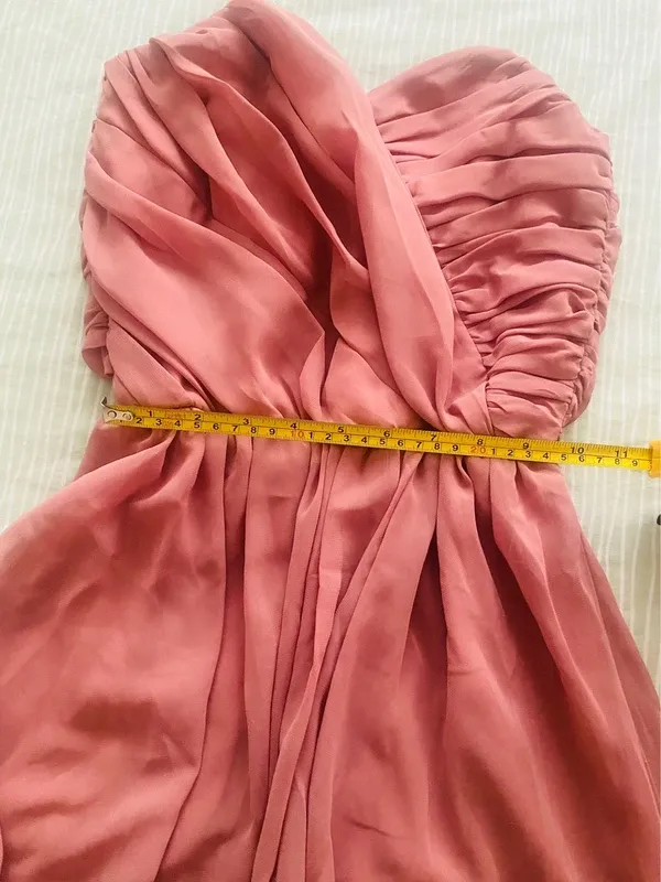 Vestido ASOS rosa empolvado talla 40