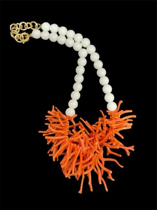 Collana cor naturale arancione