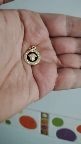 Colgante Ver oro 18 red nueva fabricación