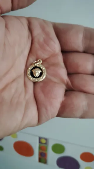 Colgante Ver oro 18 red nueva fabricación