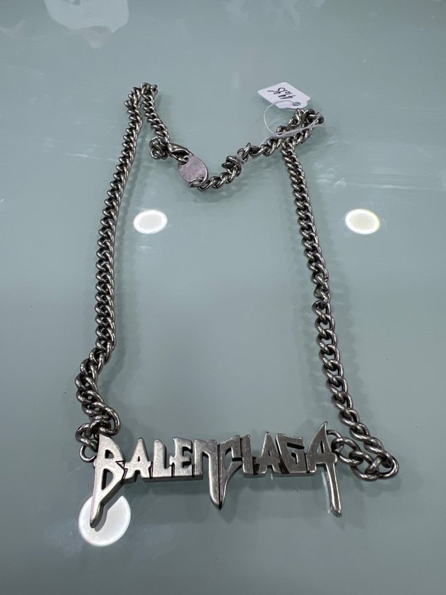 Catena stile Balenciaga in acciaio